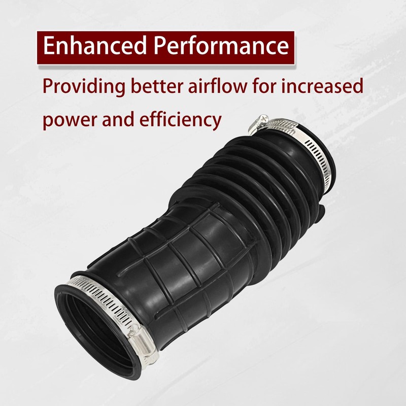 17225-5AA-A00 Engine Air Intake Hose Tube with Clamps Compatible with