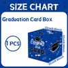 BaErSan Graduation Card Box 2025 Blue – School & College