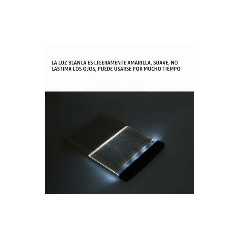 Ejoyous Luz de Lectura Led, Panel Plano para Cama Nocturna