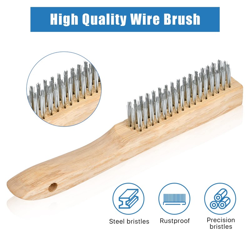 Worldity 6Pcs Welding Accessories, Chipping Hammer 10.55 In, Pliers 8.07