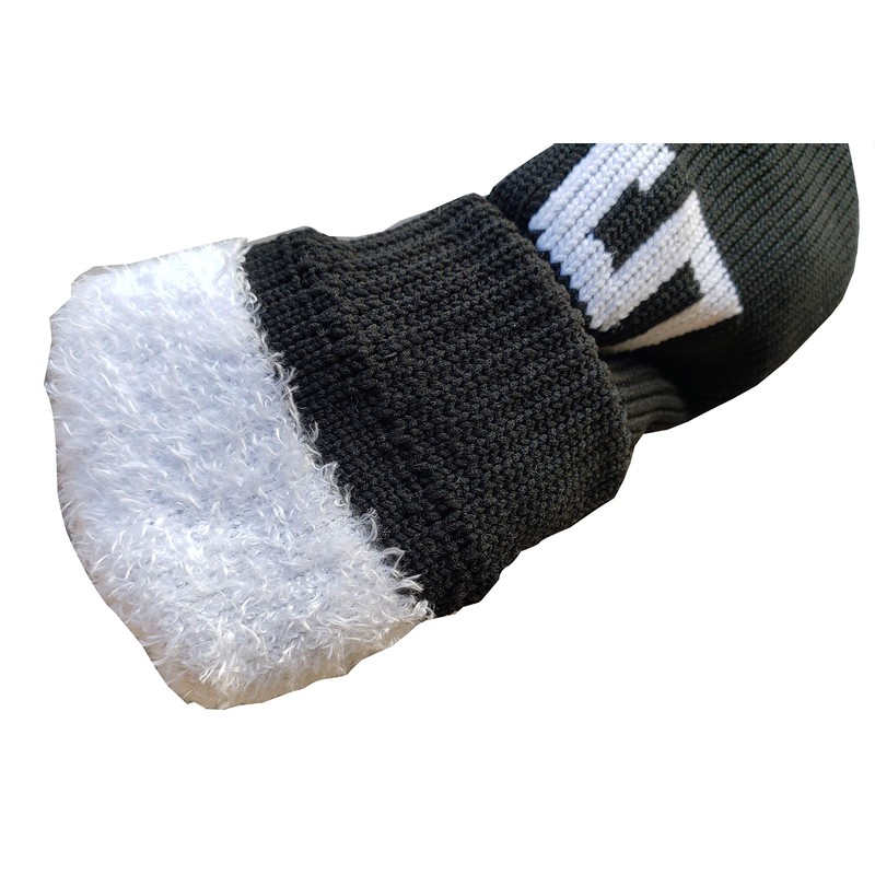 MEGA GOLF MGHC-2021 Iron Cover, Black [Dot] Long Neck Socks,
