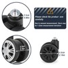 Zoofen Luggage Wheels Replacement 4 pcs Suitcase Replacement Wheels Wear-Resistant