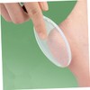 minkissy 2pcs Glass Foot File Callus Remover Safe Gentle Foot