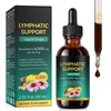Lymphatic Drainage Drops, 21-in-1 Liposomal Lymphatic Drainage Support Detox Supplement
