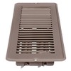 4" x 10" Brown Floor Register (4 Pack)