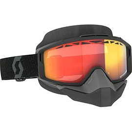 Scott Split OTG Snow Cross Light Sensitive Glasses (Black, One Size)
