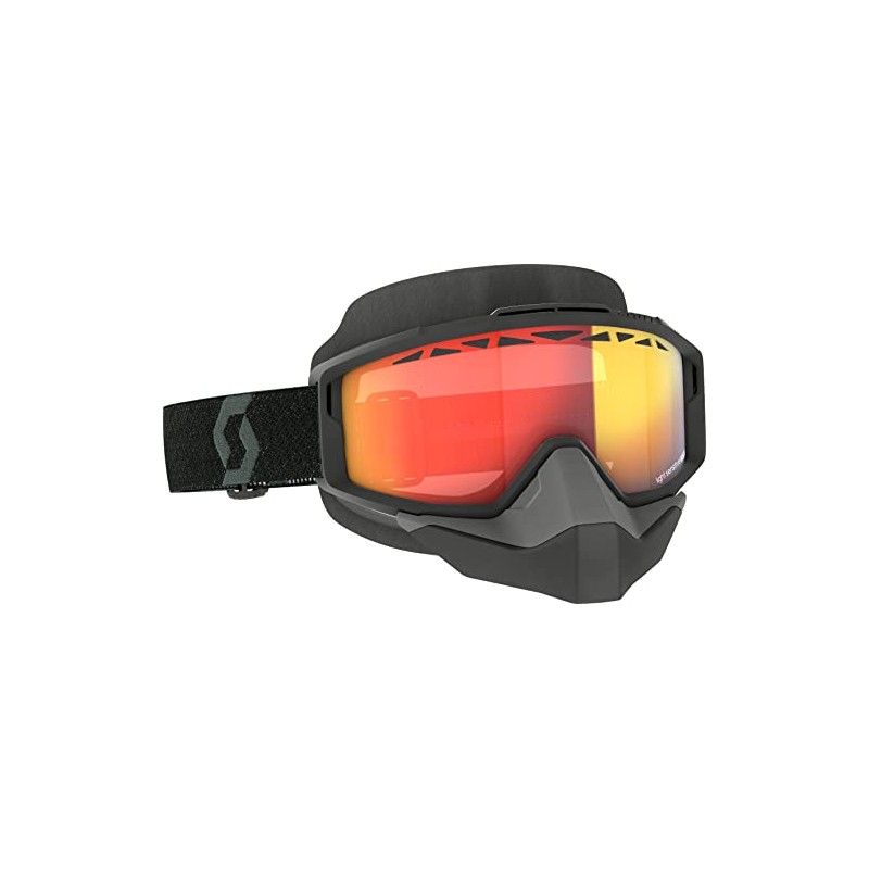Scott Split OTG Snow Cross Light Sensitive Glasses (Black, One