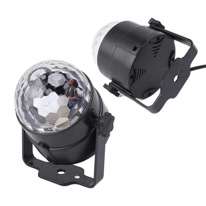 Sound Activated Party Lights 7 Lighting Modes Remote Control DJ