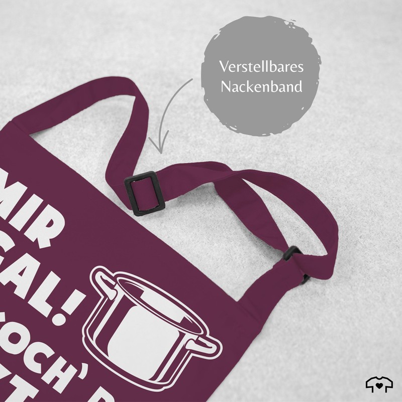 Geschenk mit Namen personalisiert by Shirtracer - Apron - Cooking