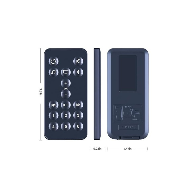 Ersatz Fernbedienung für Bose Soundbar 900 600 500 (795373)