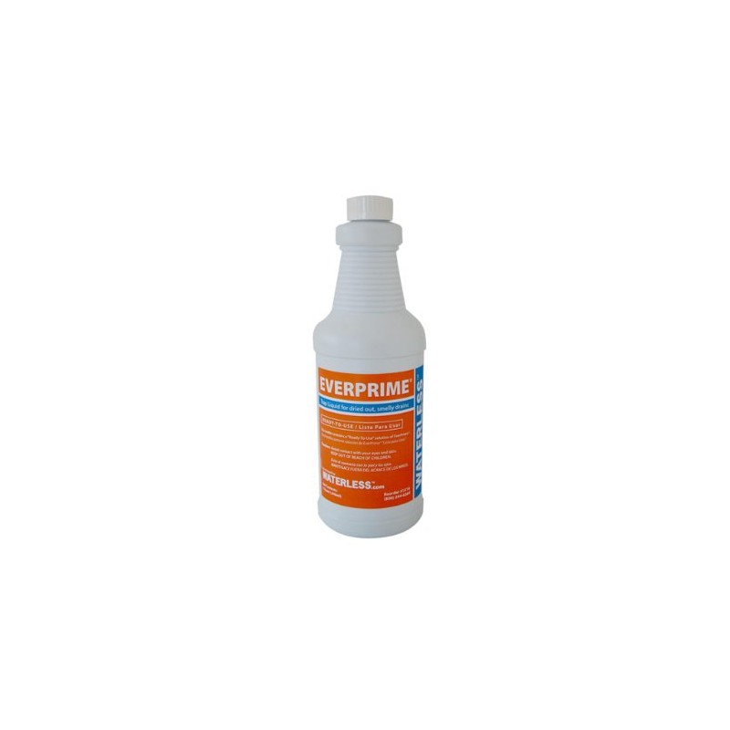 Waterless 1514 1-Quart EverPrime Drain Trap Liquid