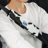 Bonform Fancy Lee Holstein Seat Belt Pad 25x8cm White 7415-16WH