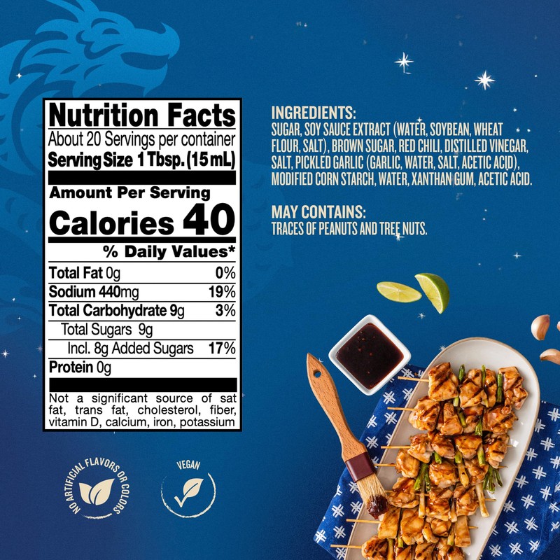 Blue Dragon Spicy Teriyaki Sauce, 10.5 Oz (Pack of 6),