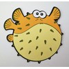 Finding Nemo Bloat Pufferfish Die Cut Paper Piecing  Scrapbook Embellishment