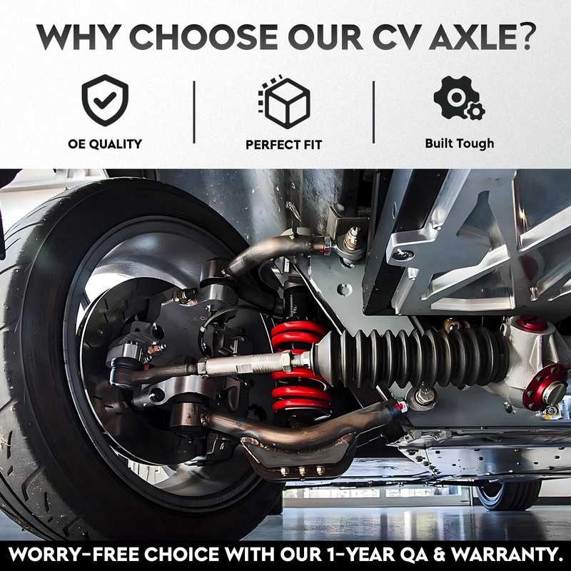 NEW Left & Right Front CV Axle Shaft Assembly fits