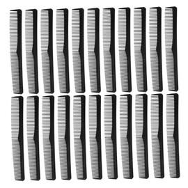 SAFIGLE 25pcs Dual-sided Barber Combs for Hair Styling Fine and Wide Tooth Cutting Tools for Men and Women Ergonomic Design for Comfortable Grooming and Detangling