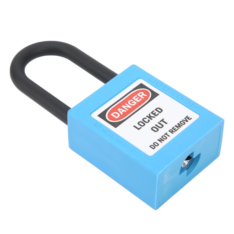 5Set 38mm Lockout Tagout Lock Nylon Durable Dustproof Insulated Safety