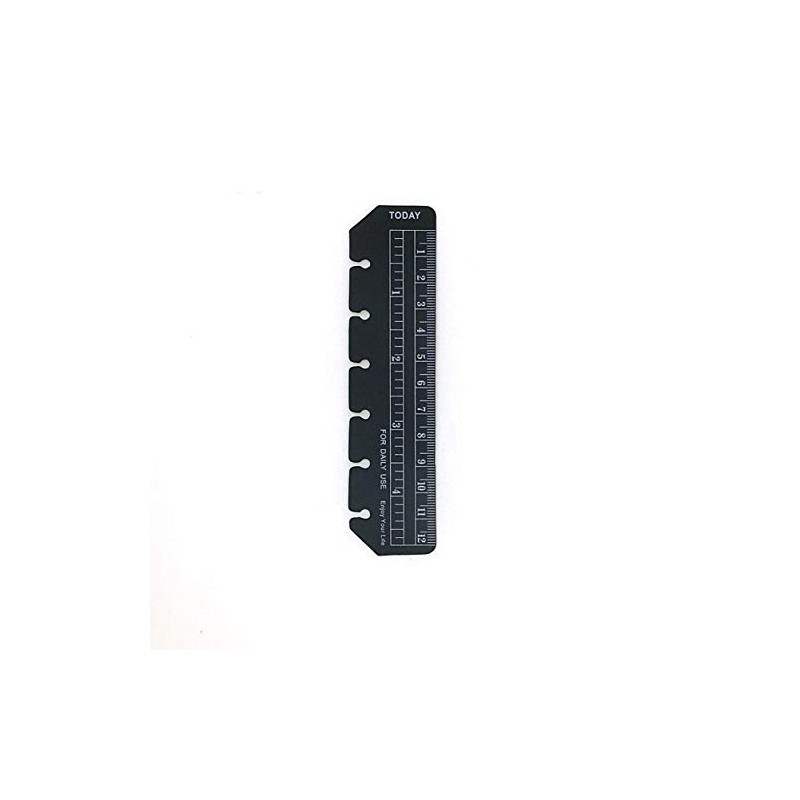 A6 A5 6 Holes Binder File Folder Organizer Slide-In Plastic