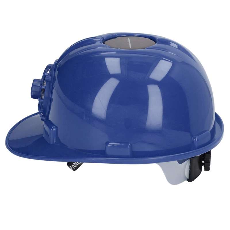 Hard Hat with Solar Fan Plastic Ventilated Safety Helmet Breathable