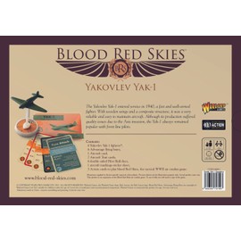 Blood Red Skies Yakolev Yak-1 Squadron 1:200 WWII Mass Air Combat War Game