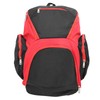 Basketball Backpack Black Red Multifunctional Large Capacity with Multiple Storage
