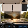 ALILUSSO Upgraded Anti-Glare Sun Visor Extender for Cars, Polarized UV400