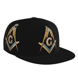 Vykmvtyb Gorra de béisbol unisex Snapback Flat Hat Ajustable Casual Moda Hip Hop Sombrero Estilo Ajustable Sombrero para Hombres Mujeres, 3, Talla única