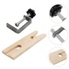 WOONEKY 1 Set Fence Clamps Woodworking Clips Tool Kit for