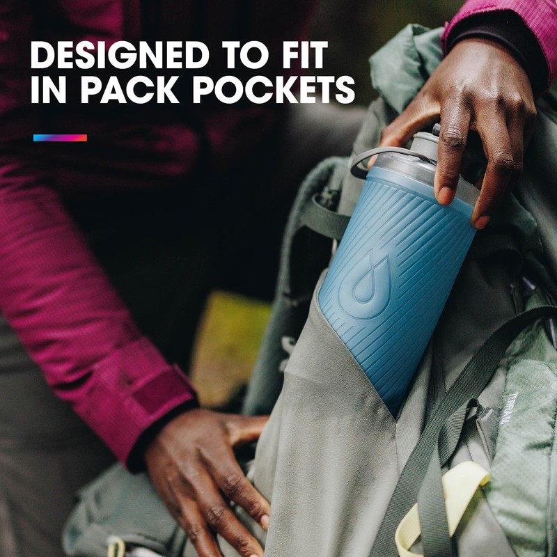 Hydrapak GF427 Redwood Flux Bottle 25.5 fl oz (750 ml)