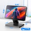 ROADOM Touch Screen Monitor with Case, 7’’ Raspberry Pi Screen,
