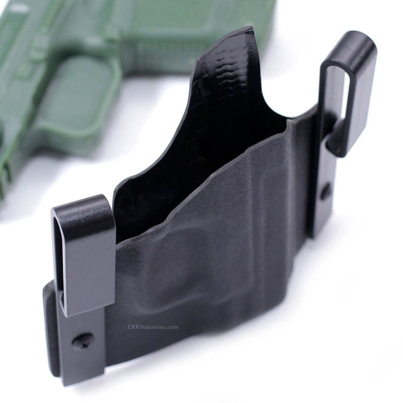 Drop Style Holster Belt Clips - (for 1.50 Inch Belts)