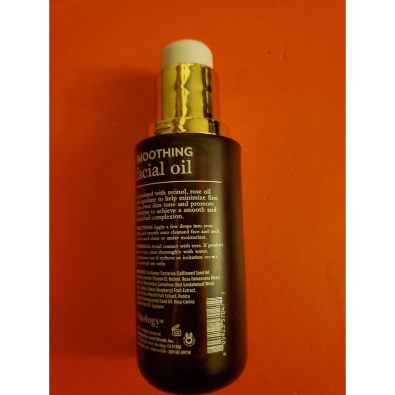OLIOLOGY SMOOTHING FACIAL SERUM RETINOL ROSE OIL& SQUALANE
