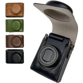 elfoLiz Camera Case for SONY VLOGCAM ZV-1 / ZV-1F / ZV-1II, Black, camera case