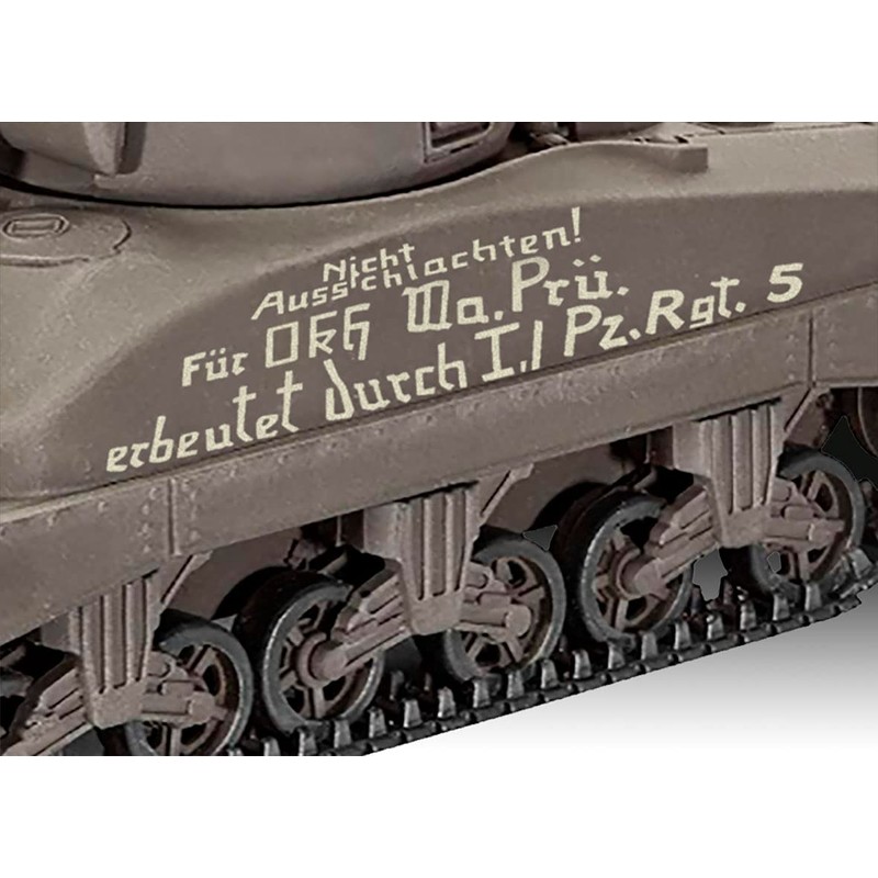 Revell Model Set 63290 Sherman Tank M4A1 1:72 Scale Unbuilt/Unpainted
