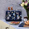 VQ Laura Ashley Elveden Navy Stainless Steel 4 Slice Toaster