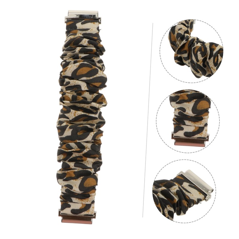 OSALADI 1pc Leopard Print Watch Band for Wrist Strap for
