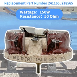 241165 150W 50 Ohm Rheostat Wire Wound Rheostat Compatible with Miller Blue Star 145/145 DX Engine Driven Welder/Generator Replace #241165 218565