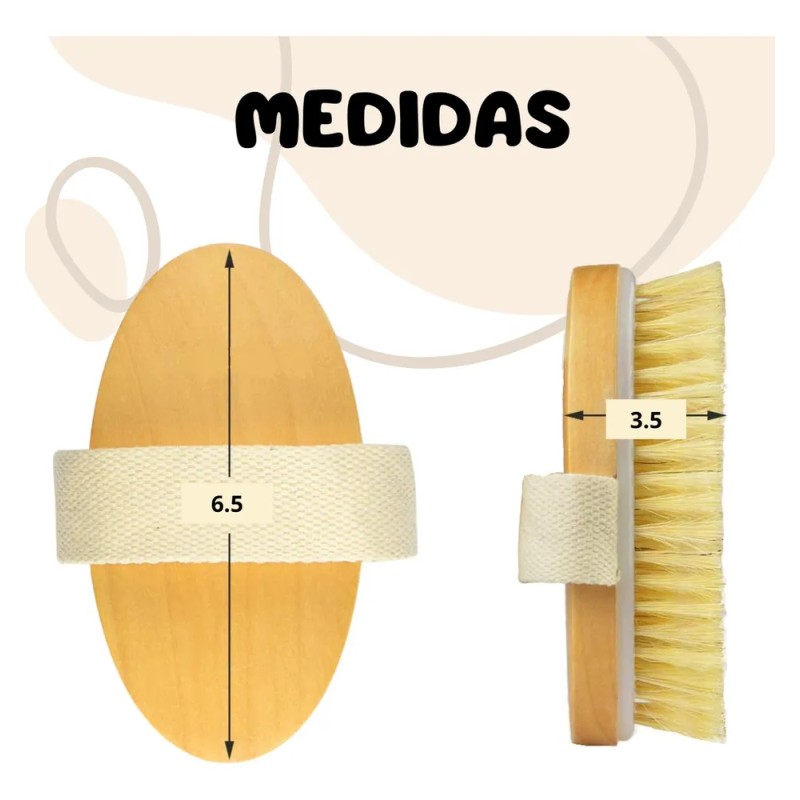 Cepillo Corporal Exfolia Cuerpo Piel Muerta Circulacion Full