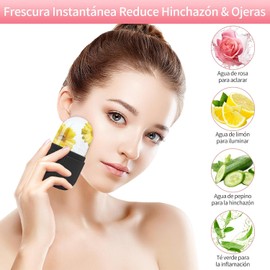 Rodillo de Hielo Facial con Gua Sha y Rodillo de Masaje