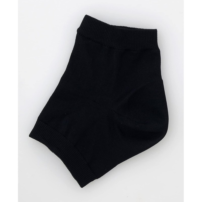 Set Item: Leg-on, Men's Heel Care, Black, 1 pair (2