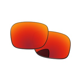 PapaViva Replacement Lenses for Oakley Holbrook Mix OO9384 Fire Red