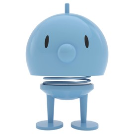 Hoptimist Bumble, Wackelfigur Deko Skandinavisch, Deko Wohnzimmer, Schreibtisch Deko, Büro Gadgets, Tolle Kleine Geschenke, 10 x 10 x 15 cm, Large, Hellblau