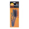 Pack of 3 Wire Brush Cleaning Brushes 1 x Brass