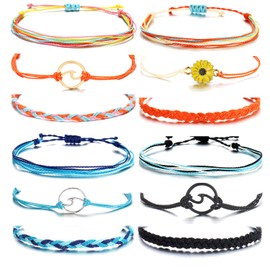 Summer Bracelets for Women Boho Beach Adjustable Bracelets Summer Accessories Jewelry Trendy Stuff Gifts for Women 2024
