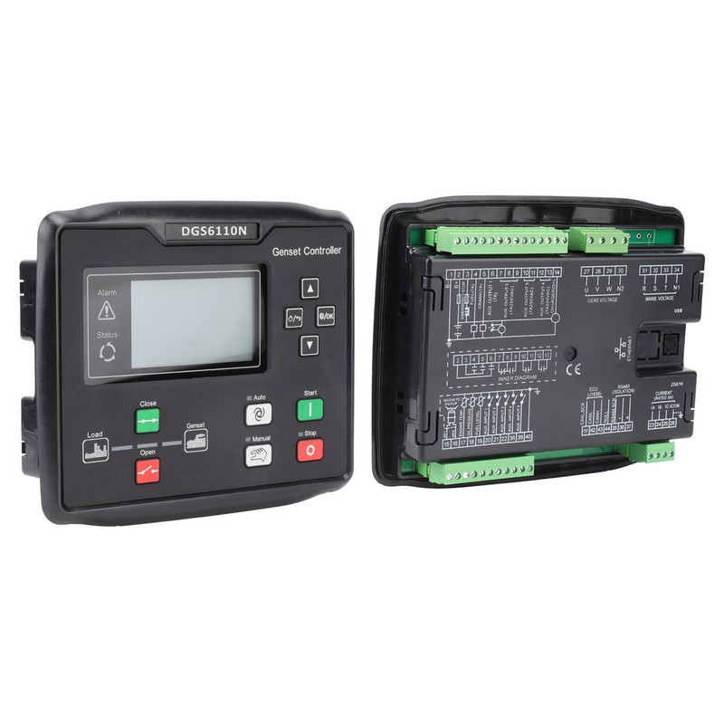 Generator Control Panel Automatic High Accuracy LED Generator Genset Controller