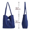 Florence Happy @ England Cambridge ElChic-Thicken Corduroy Tote Bag with