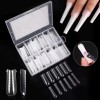 KLZ Tips Molde Dual System Coffin Curva C Xxl Polygel