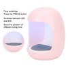 Mini Lámpara de Uñas LED UV, Secador de Esmalte de
