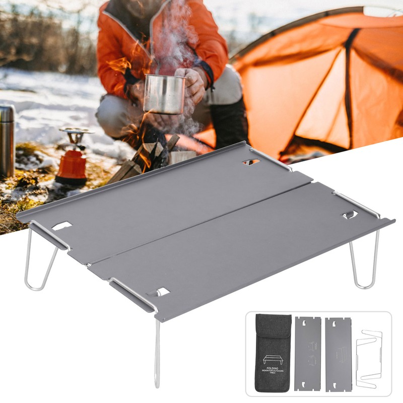 Picnic Folding Table Portable Aluminum Alloy Outdoor Mini Table for