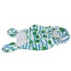 Reflective Puppy Raincoat Sea Turtle Pattern Lightweight Breathable Waterproof Pet